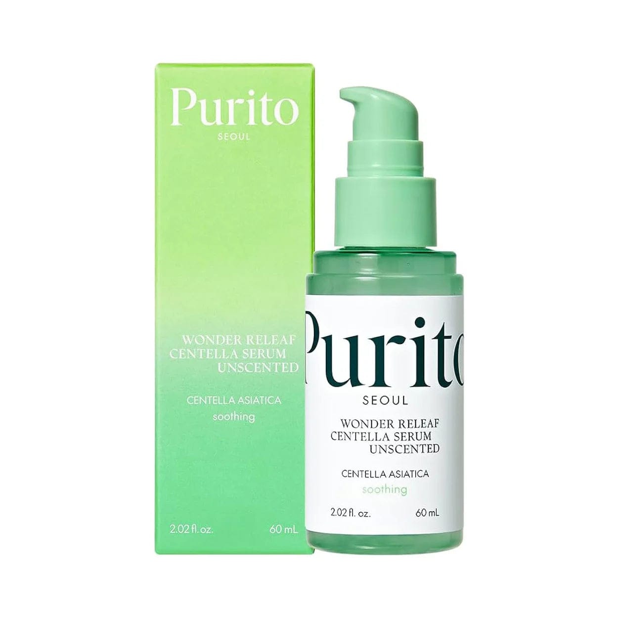 [Purito Seoul] Wonder Releaf Centella Serum Unscented 60ml