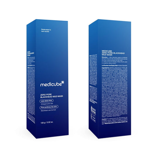 [MEDICUBE] Zero Pore Blackhead Mud Mask 100g